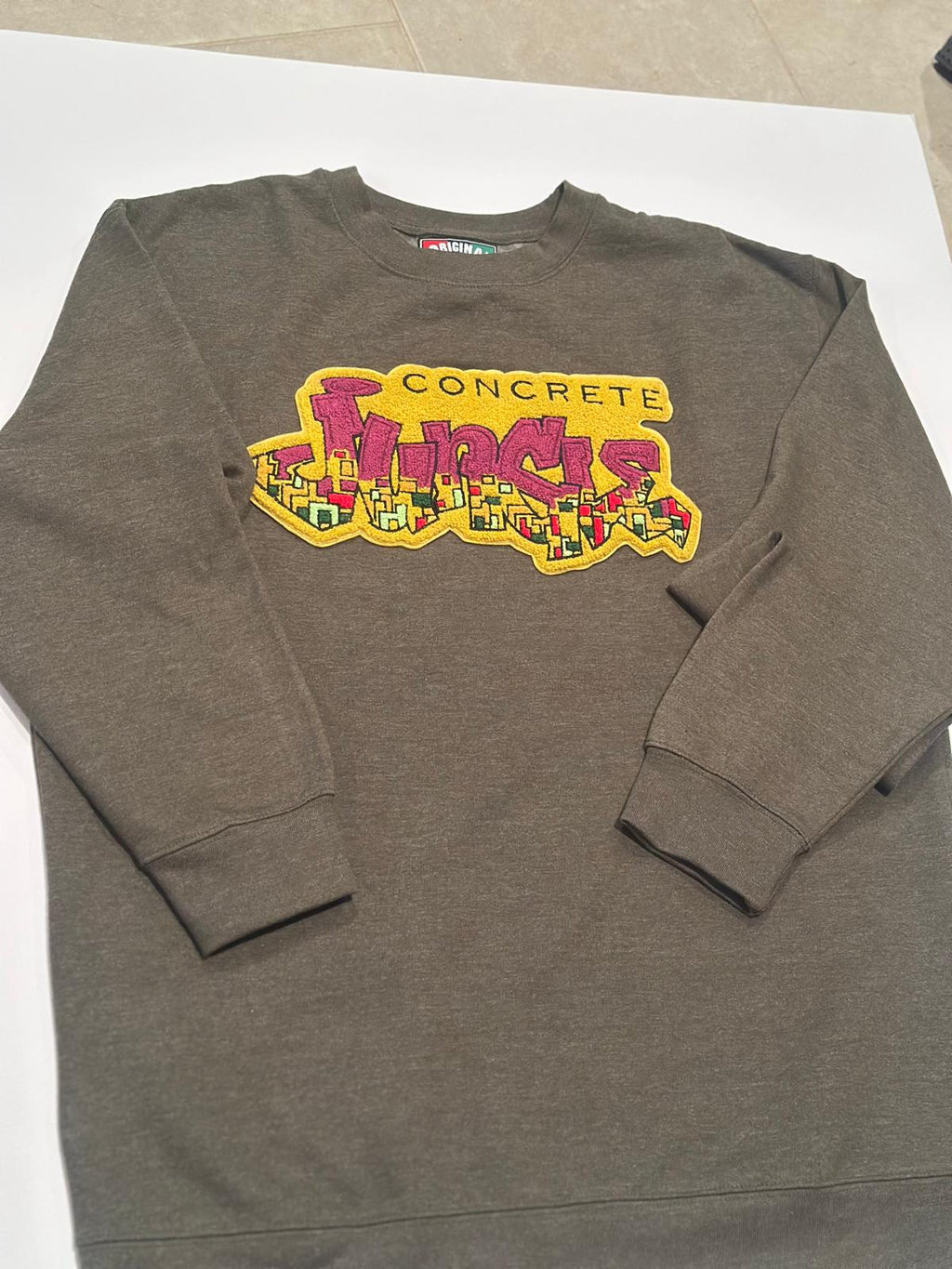 Heather Olive Concrete Jungle